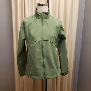 BLACK DIAMOND Medium Women's Green Full Zip Jacket Soft Shell